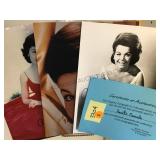 3 AUTOGRAPHED ANNETTE FUNICELLO  PICTURES W/ COA