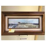 OIL/ PANEL (HOUSE ON A HILL BY THE SEASIDE),