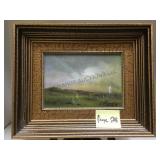 OIL/CANVAS, (LANDSCAPE) ARTIST SIGNED ZEMBIK