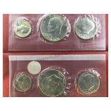 2 1976 U.S. BICENTENNIAL SILVER UNC. SETS
