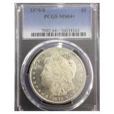 1879-S PCGS MS64+ MORGAN SILVER DOLLAR
