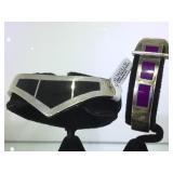 PAIR OF STERLING HINGED BRACELETS