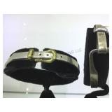 PAIR OF STERLING  HOOK & HINGE BEACELETS