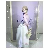 LLADRO "BASKET OF LOVE" FIGURINE, W/ BOX