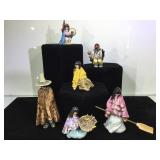 COLLECTION OF DEGRAZIA  GOEBEL VILLAGE FIGURINES