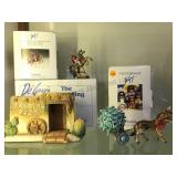 DEGRAZI GOEBEL TRADING POST, DONKEY W/ CART &