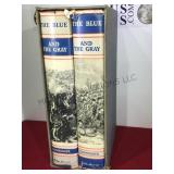 THE BLUE AND THE GREY  1950 1ST EDITION