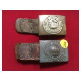 WWII NAZI BELT BUCKLES