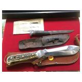 PAIR OF KNIVES,  OLD KA-BAR & A PUMA KNIFE