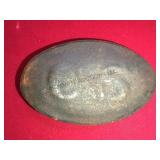 CONFEDERATE BUCKLE PLATE MARKED CS