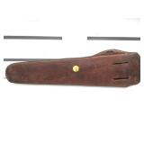 LEATHER SADDLE RIFLE HOLSTER