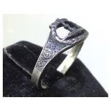 STERLING NAZI KREIGSMARINE SUBMARINER U-BOAT RING
