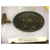 CIVIL WAR ARKANSAS BELT BUCKLE