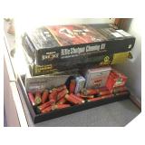 TRAY OF AMMO, 12 & 16 GAUGE SHOT GUN SHELLS, 22