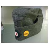 WWII NAZI LUFTWAFFE CAP W/ PATCHES