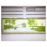 OIL/ CANVAS, BY KENTON , UNTITLED 20TH CENTURY