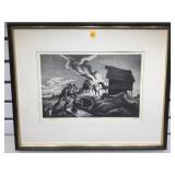 FRAMED LITHOGRAPH BY THOMAS HART BENTON