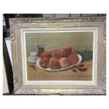 FRAMED PRINT BY MANUEL J. TOLEGIAN SIGNED