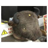 FAUX BUFFALO HEAD WALL MOUNT