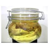 PRESERVED CRAB IN JAR