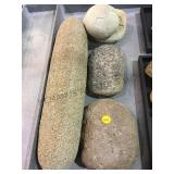 LOT OF 4 STONE PESTLES