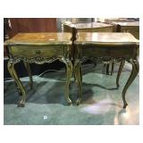 PAIR OF WOODEN 1 DRAWER NIGHT STANDS