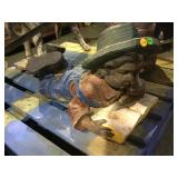 CONCRETE BOY READING A CONCRETE BOOK