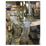 PAIR OF GHOST WOOD TREES