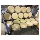 LARGE CIRCLE TAN  COUCH