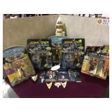 Tray lot of Star Trek collectibles some new in