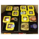 Lot of Ice Nation watches in boxes untested as is
