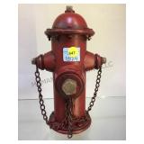 Metal fire hydrant bank approx. 8" tall