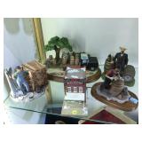 Lot of 5 Jack Daniels statues, one has slight