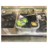 Video game lot incl. controllers, hard drives,