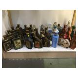 Large lot of 33 Jim Beam decanters and more local