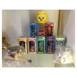 Collection of Disney glasses new in boxes