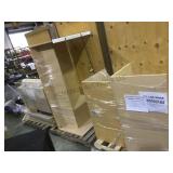 Blonde wood office desk set  local pickup only