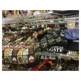 Top shelf lot of assorted Jack Daniels shirts,