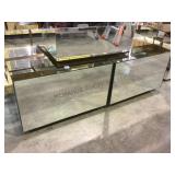 Pair of mirrored rectangular end tables  local