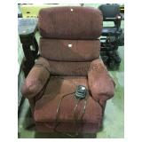 Burgundy Dewert electric recliner Local pickup
