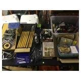 Table top assorted tools and hardware Local