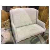 Leaf print high back sofa Local pickup only