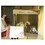 STEIFF TEDDY BEAR & DROMEDARY W/COA & BOX