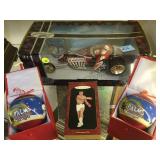 HOLIDAY HOTWHEELS, NIB& ORNAMENTS, KEEPSAKE