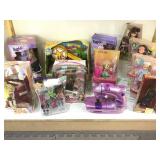 SHELF LOT OF BRATZ DOLLS, TOYS, NIB