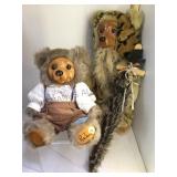 PAIR OF SIGNED RAIKE BEARS