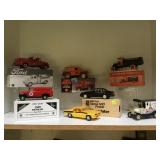 COLL. OF DIECAST CARS & TRUCKS, TEXACO & MORE