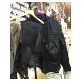 HARLEY DAVIDSON LEATHER JACKET & CHAPS, SIZE XL
