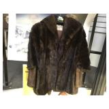 BENSKY FURS, 2 PIECE  FUR WRAP & JACKET