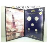 ANTIQUE LIBERTY COLLECTION, W/ ALBUM, PEACE DOLLAR